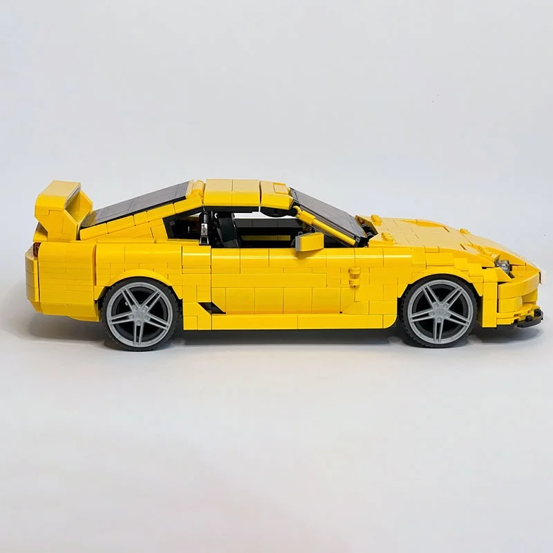 1566 قطعة MOC تويوتا سوبرا الخالق الخبراء نموذج اللبنات لعبة العمارة لتقوم بها بنفسك التعليم الإبداعي هدية الكريسماس الطوب #2