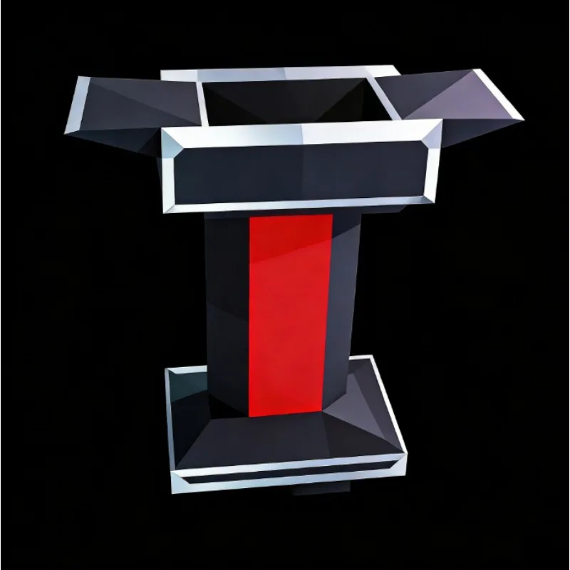 

Folding Magic Table with Carrying Case Professional Magician Stage Illusion Prop Fold-Up Table Base Close-Up & Stage Magic Trick