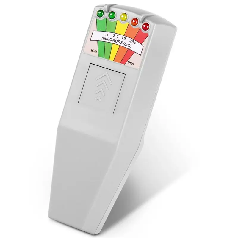 Electromagnetic Field Radiation Tester Catch Ghosts Paranormal Equipment 5 LED Gauss EMF Meter-AEF7