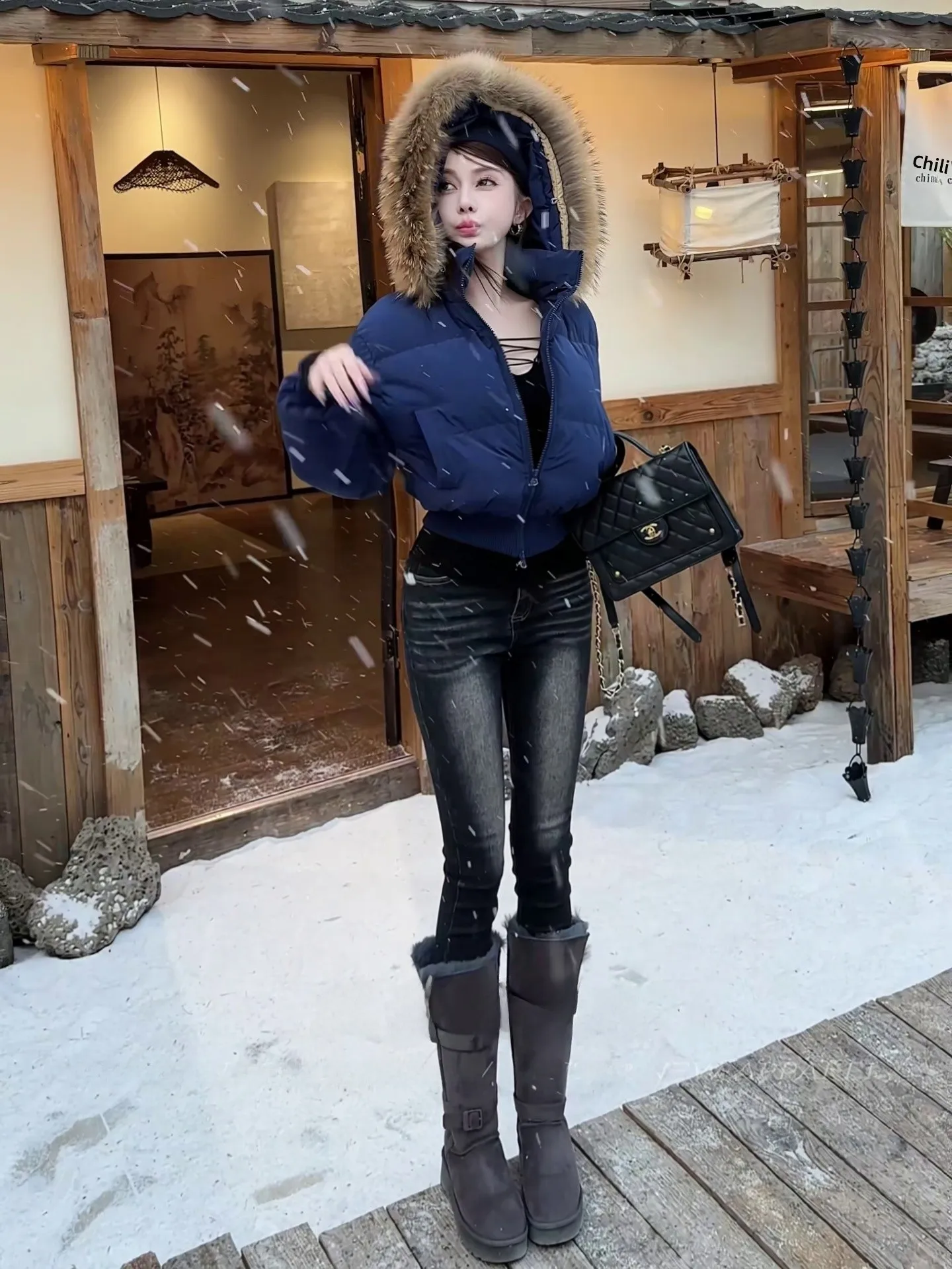 

Женские джинсы с высокой талией, облегающие, эластичные, выбеленные, белые, с расклешенным низом, длиной 7/8, в корейском стиле, модель «карандаш»