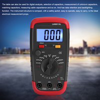 UYIGAO Digital Battery Powered Capacitan Capacitor Meter Tester 6013L LCD Display