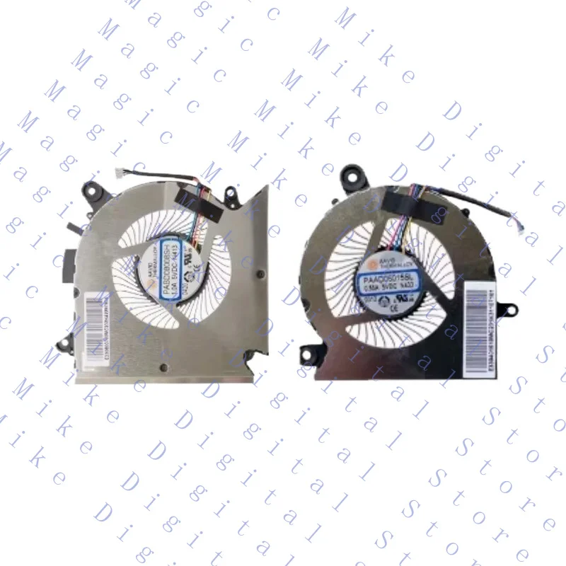 

Вентилятор охлаждения для MSI GF63 MS-16R1/R3/R5 GF65 WF65 N413 N433