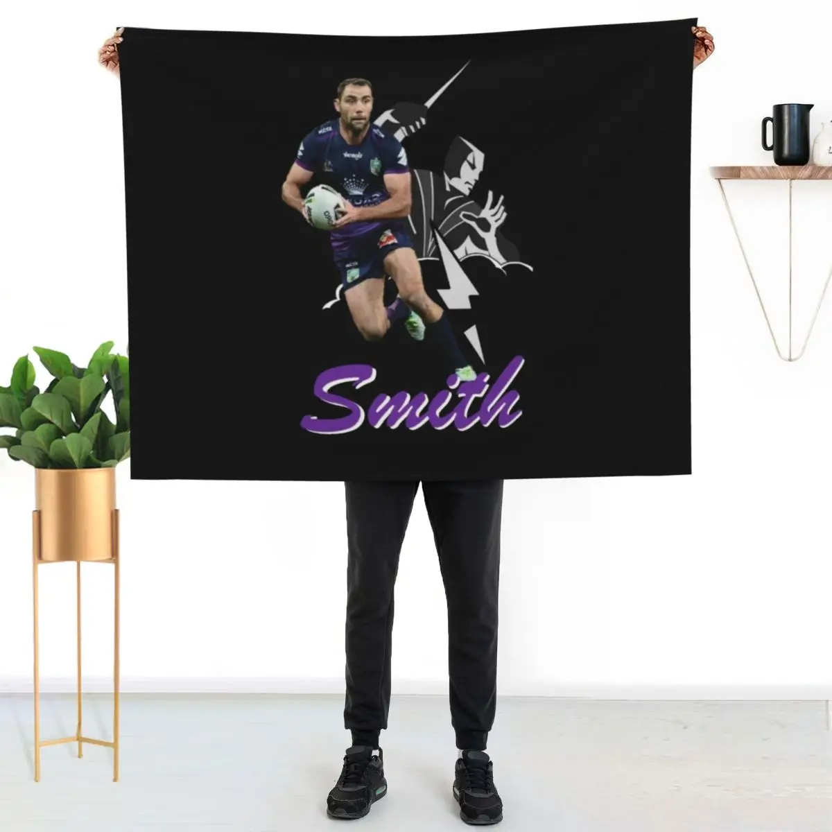 Smith Storm Throw Blanket Vintage Luxury Decorative Throw Designers Furrys Soft Plush Plaid Blankets