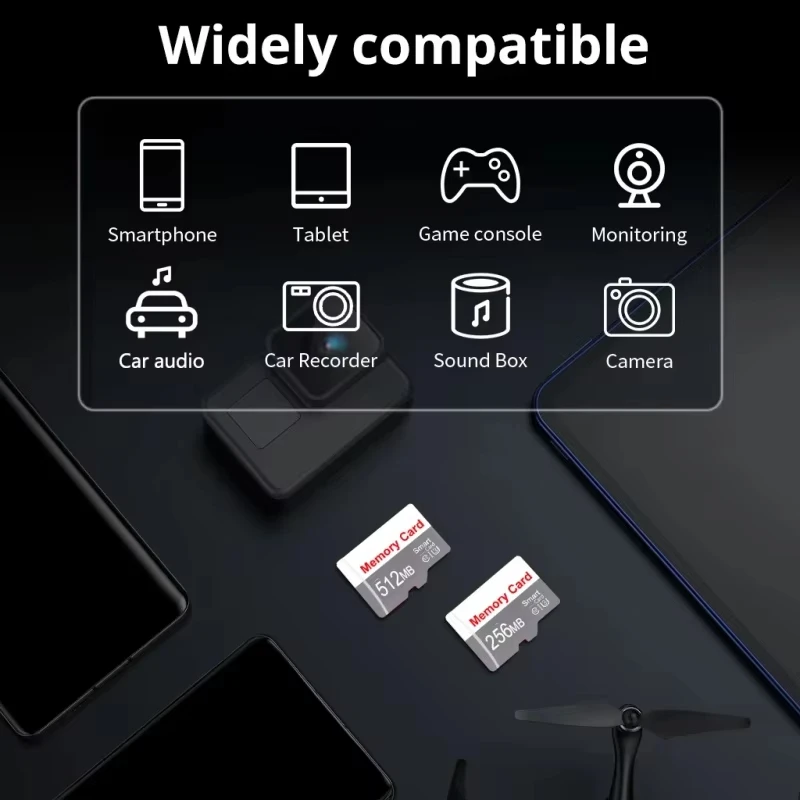 New Memory Card Small Capacity 64M 128M 256M 512M TF Card For CCTV Or Camera Class 10 High Speed Memory Card