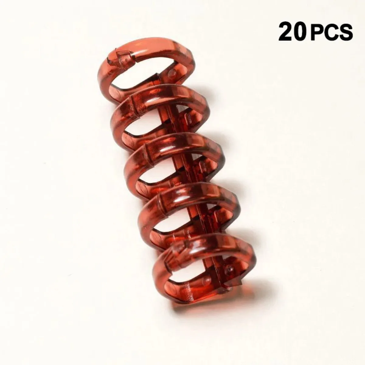 20Pcs Binder Buckle Loose Leaf Binding Rings