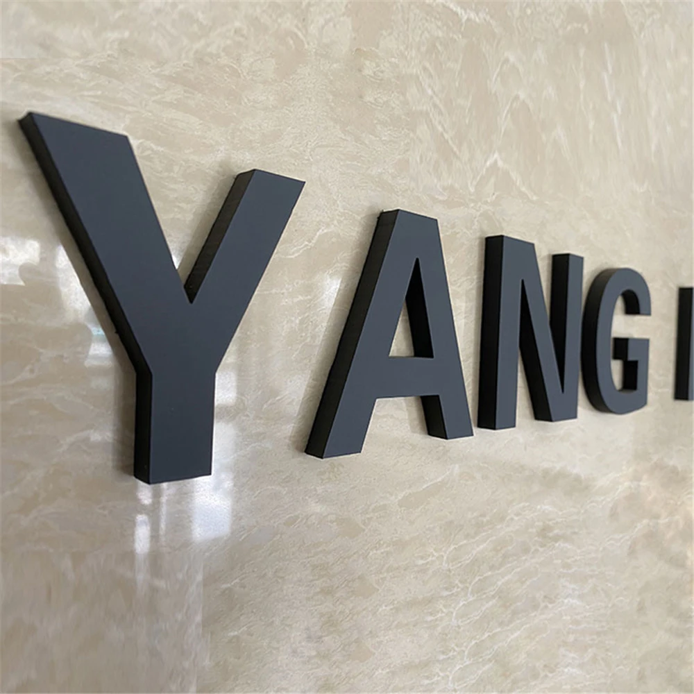 

Metal Letters Outdoor Signage Custom Stainless Steel 3cm Thickness Letter Logo