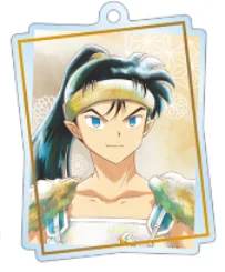 Porte-clés Anime Higurashi Kagome Naraku Miroku Kikyo Sesshoumaru, poupée pendentif de sac en acrylique, cadeau de collection