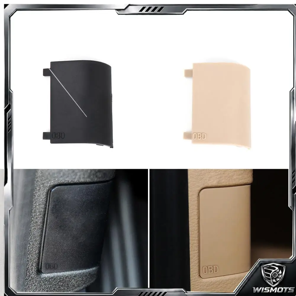 51439111663 Interior Kick Panel OBD Plug Cover For BMW E66 E65 2001-2008 In-Vehicle Diagnostic Interface Plug Cap