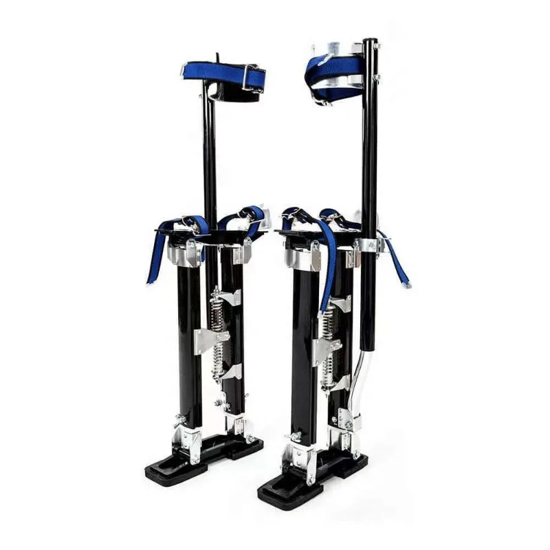Adjustable Aluminum Alloy Drywall Stilts Elevating Leg Brackets for Indoor Painting & Stage Performance