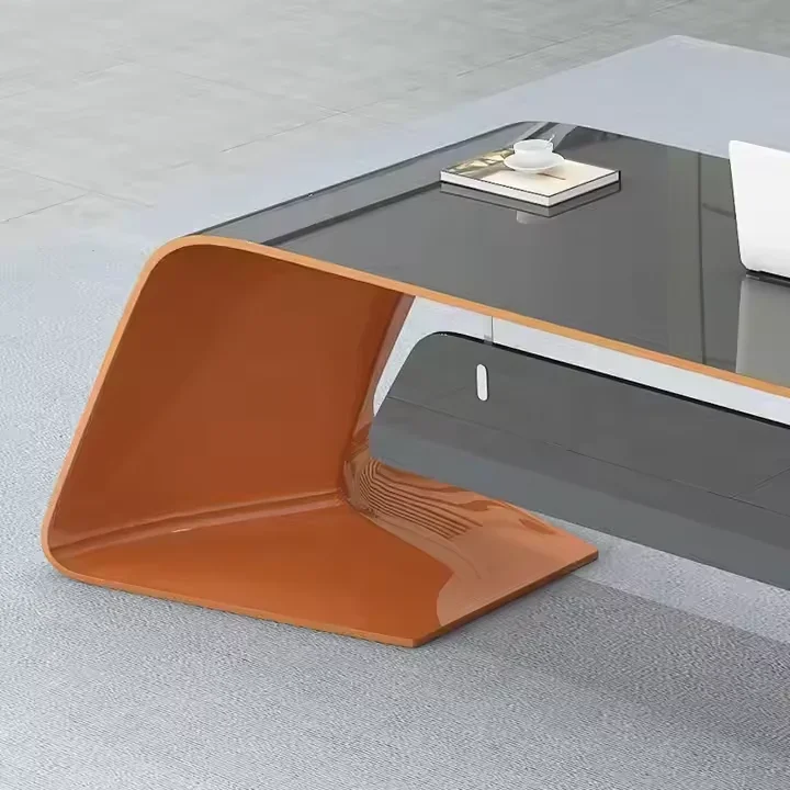 2026 Office Desk Set Office Table CEO  Furniture Commercial Furniture Boss Desk Manager Executive Office Desk Table