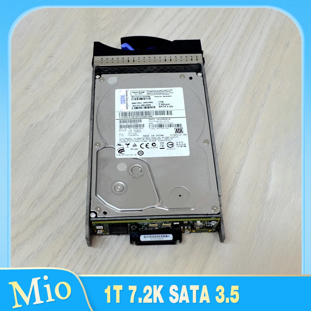 

For IBM Hard Disk DS4700 1T 7.2K SATA 3.5" 44X2458 44X2459