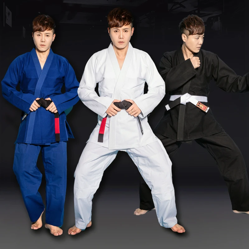 

Brazilian Uniforms Jiu Jitsu Suit Bjj Gi Anti-wear Men Women Professional Training Children Adult Jiu-Jitsu Clothing 100% Cotton