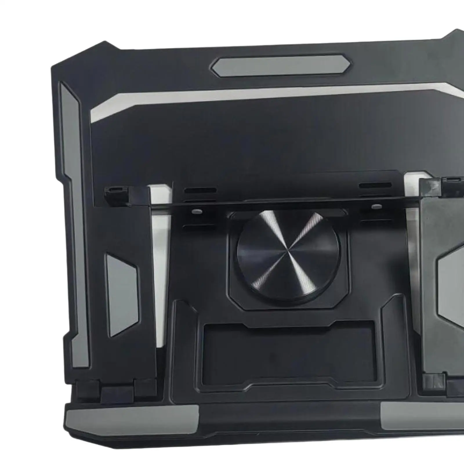 Foldable Laptop Stand Ergonomic 4 Level Height Adjustable Versatile Holder Rack for up to 17.3 inch Office Desktop Home Bedroom