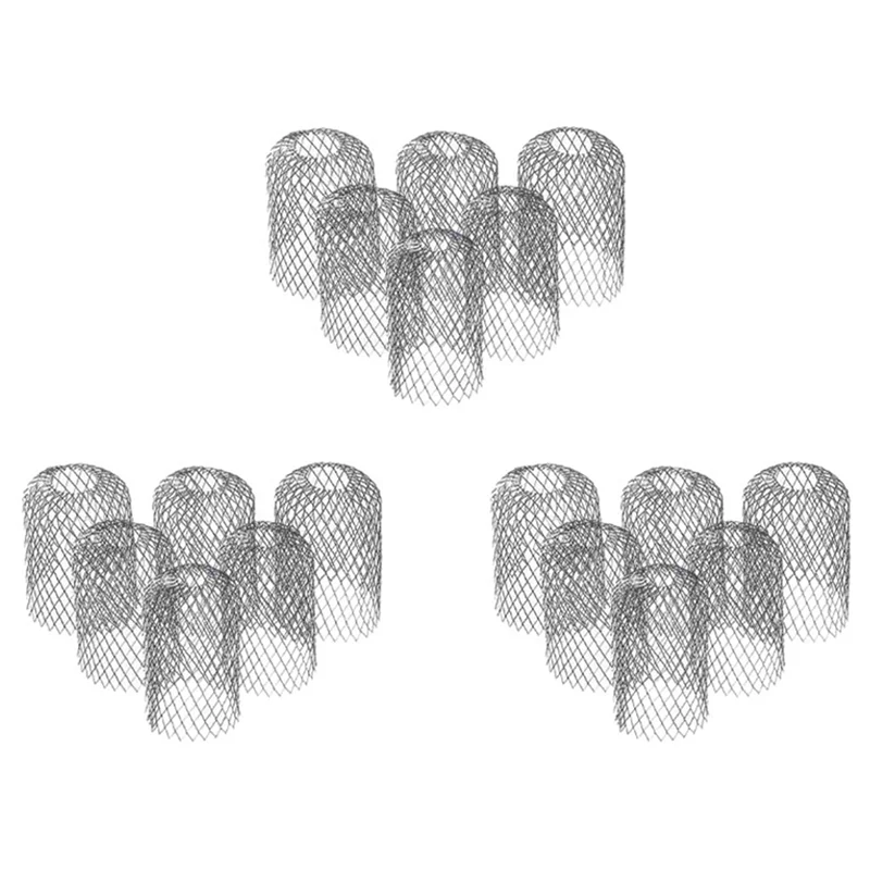 B03C-18 パック側溝ガード 3 インチ拡張可能なアルミフィルターストレーナー側溝縦樋ガード詰まり葉を停止するため