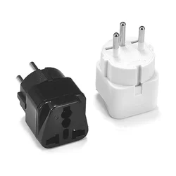Universal Israel IL Plug Adapter AC Converter US AU UK EU To IL Israel 3 Pin Type H Travel Adapter Outlet Wall Charger Socket