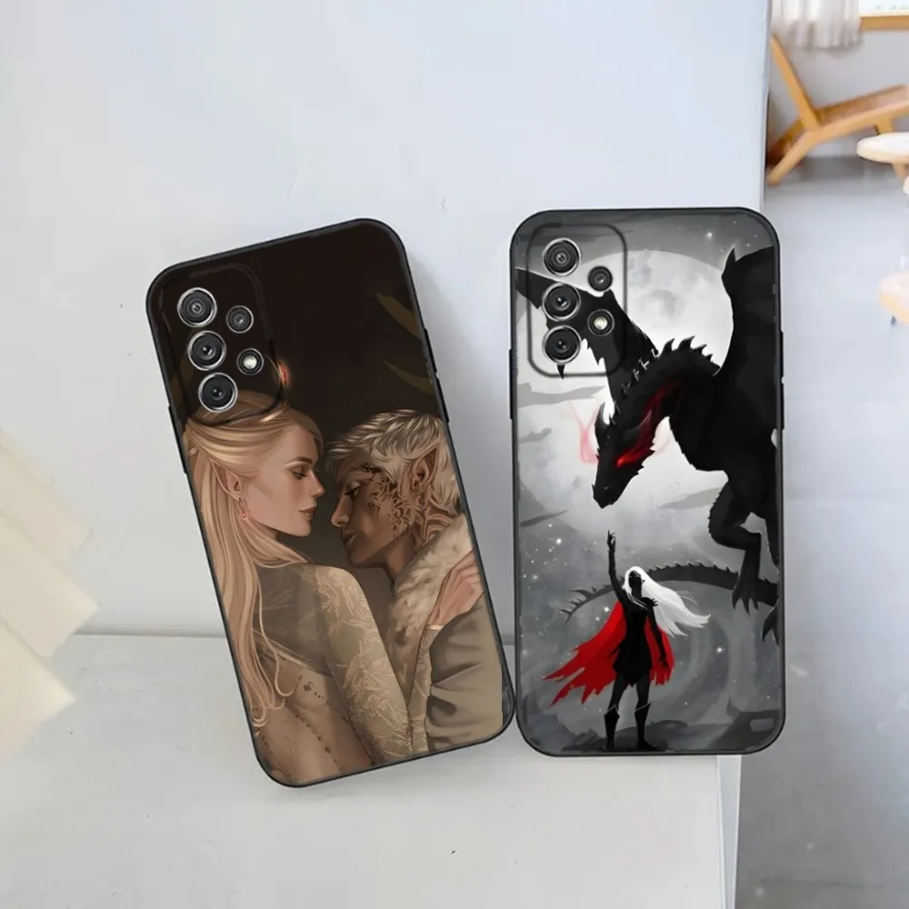 

Throne Of Glass Aelin Galathynius Phone Case For Samsung S21,S22 Ultra,S20,S30 plus,S22 plus,S23,S30 ultra 5G Silicone Cover