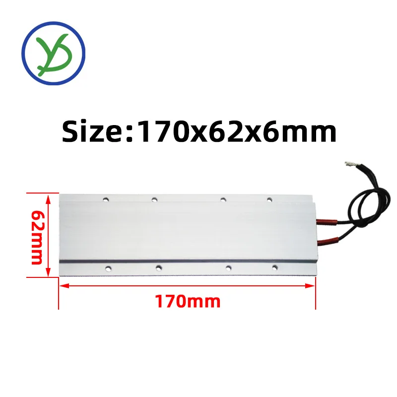 170x62mm 220V Stazione di saldatura Ceramica PTC Riscaldamento Copriletto Smontare Assemblare Lampada a LED Perline Riscaldatore Stazione dissaldante