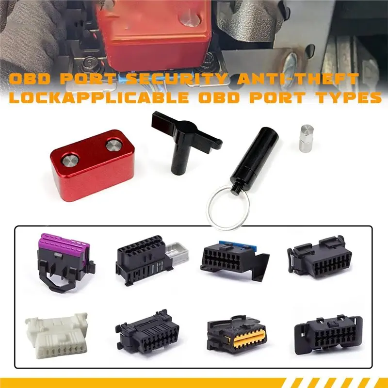 OBD2 Anti-Theft Port Lockout Tool For Vehicles, Universal OBD Port Protector For Car SUV, OBD2 Lock Anti-Theft Protector