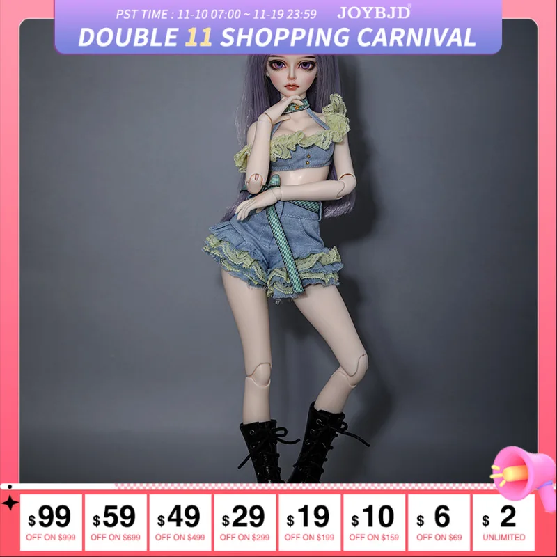 

Fantasy Angel bjd Cai 1/4 Ball Jointed Energetic idol Girl Double Joints dolls Resin toys for kids