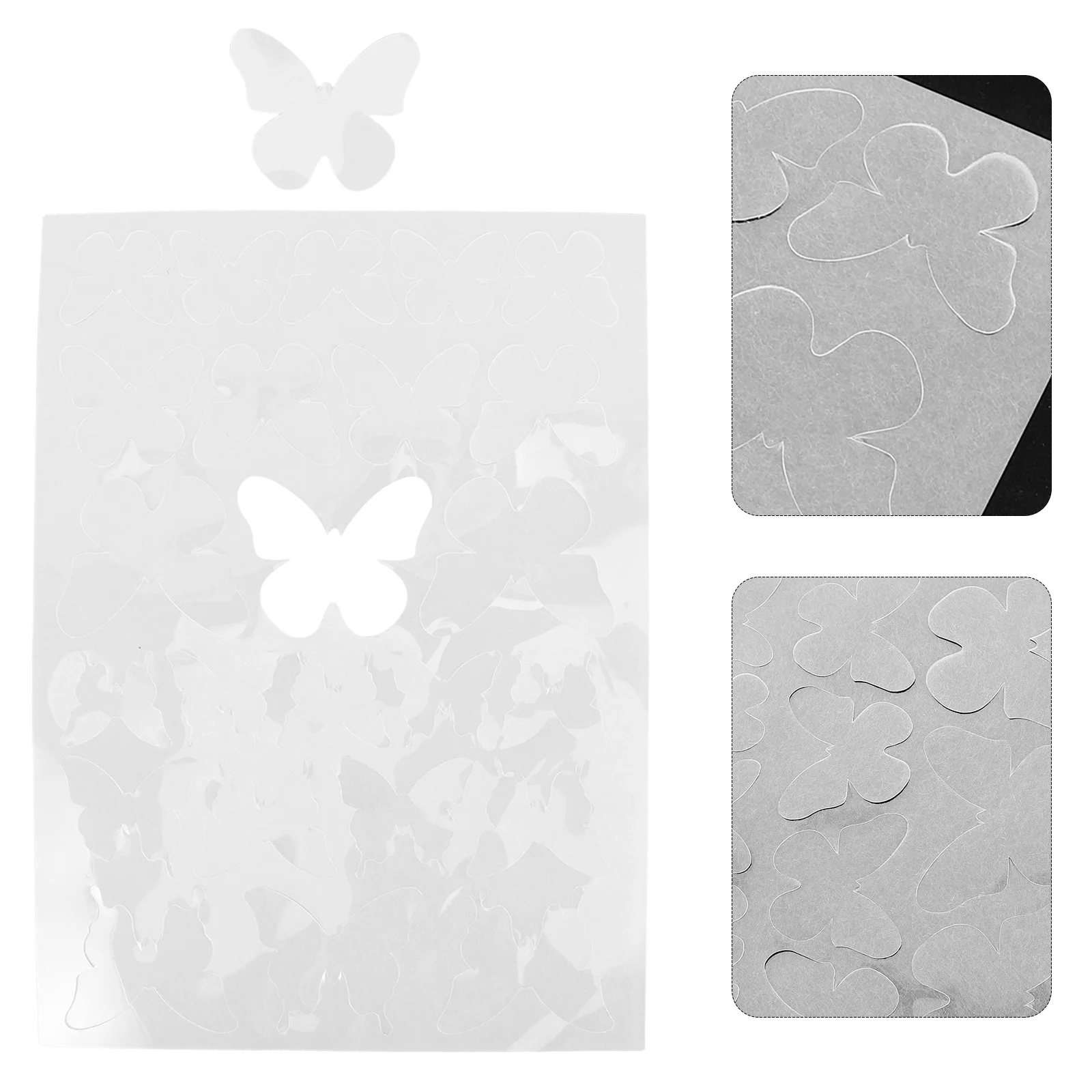 

3Pcs 3D Pre-Cut Thermal Shrink Film Sheets Butterfly Brooch DIY Craft Kit for Suncatchers Ornaments Creative Projects