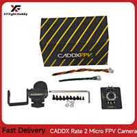 Caddx Ratel 2 V2 Micro FPV Camera with Switchable 2.1mm Lens 16:9/4:3 NTSC/PAL 1/1.8'' Inch Starlight for RC FPV Racing/Drone