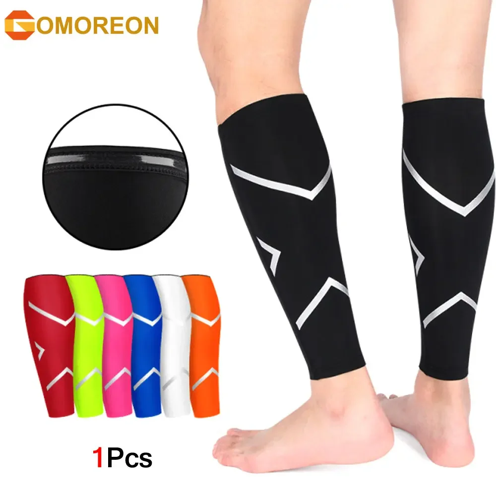 

1Pcs Sport Compression Calf Sleeves Leg Sock Runners Shin Splint Varicose Vein Calf Pain Relief Calf Guards Running