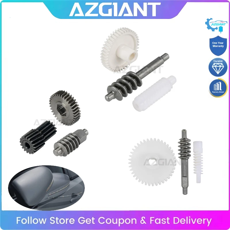 

AZGIANT Car Side Rearview Mirrors Power Folding Unit Inner Gear Set for Toyota Camry Replace Brand New Repair Kits