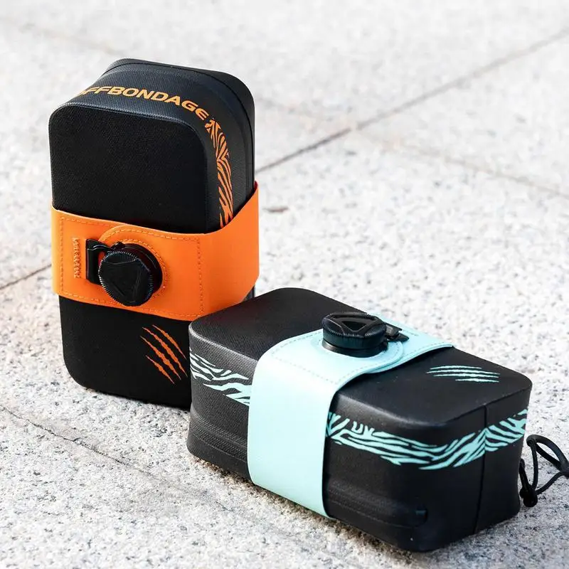 

Bike Tool Bag Bike Seat Bag Cycling Accessories Portable Waterproof Storage Organizer Pack Easy Attachment Riding Accessories