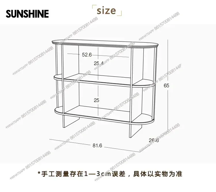 

Современный минималистичный сервант в скандинавском стиле, дизайн для хранения в гостиной, короткий книжный шкаф из цельного дерева, мебель X