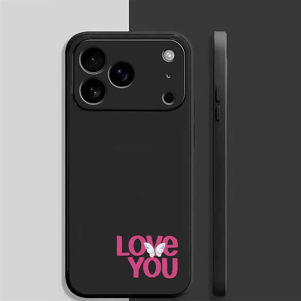 

LOVE Phone Case for iPhone17Pro Max/17Pro/17/16/15/14/13/12/11/Pro/Plus Fashion Friend Gift Aesthetic Phone Case