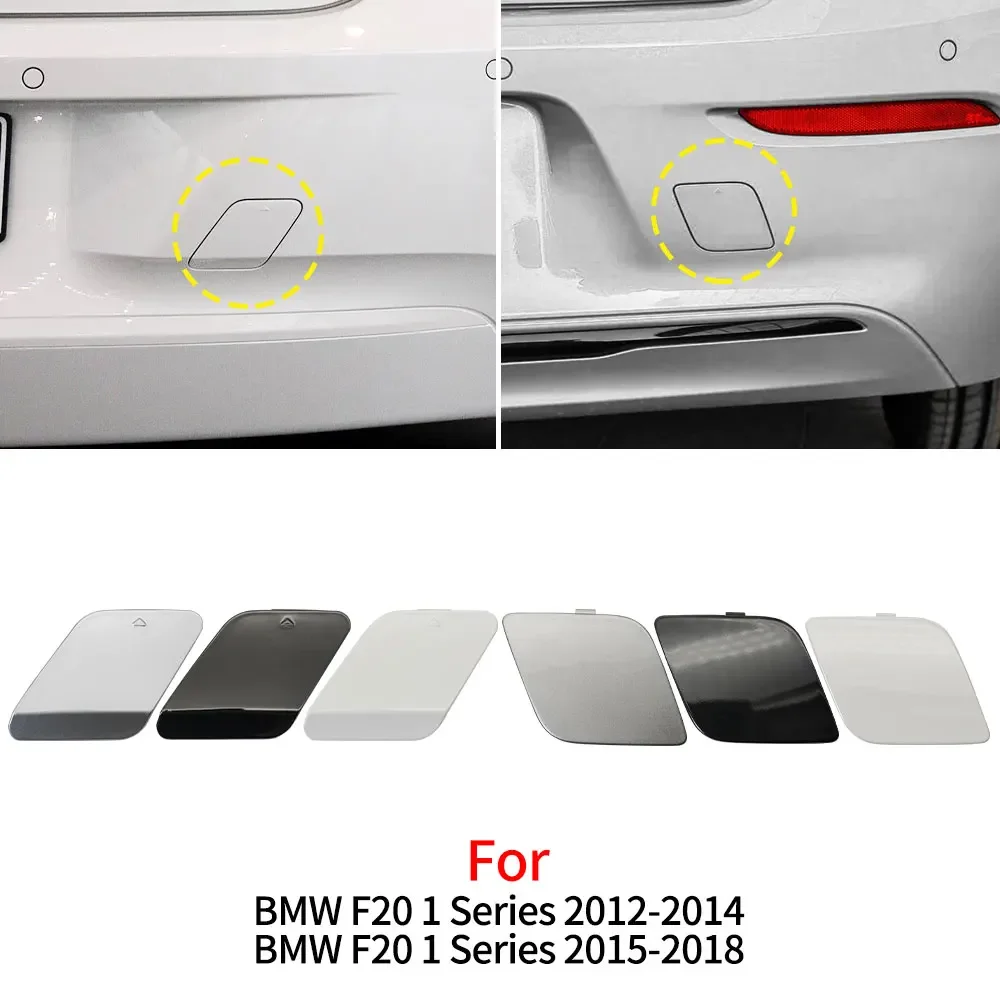 

For BMW F20 Car Rear Bumper Tow Hook Cover Cap Black White For BMW 1 Series 116 118 120 125i 2012-2018 51127293548 51127371751