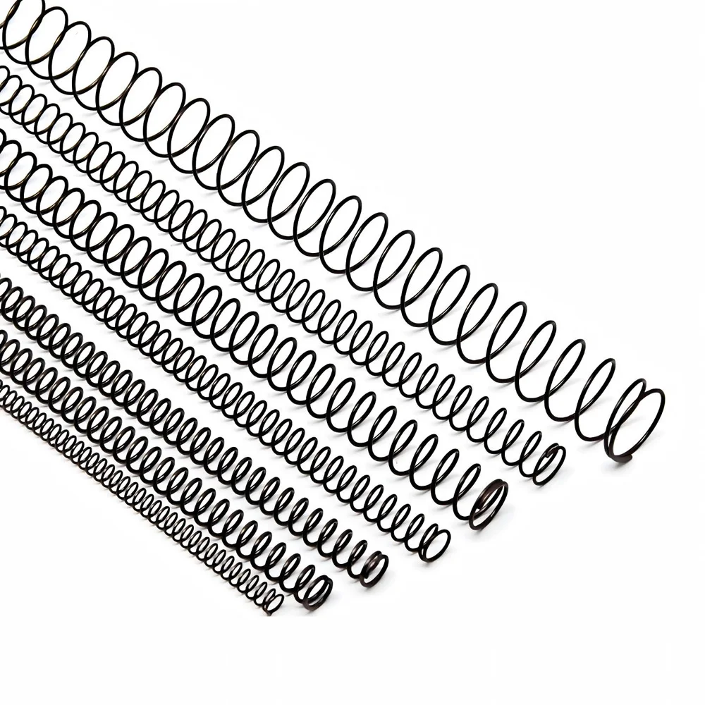 1 шт. Y-образные пружинные стальные длинные пружины сжатия, диаметр проволоки 1,0/1,2/1,5/2 мм, наружный диаметр 5-25 мм, длина 300 мм, пружины давления