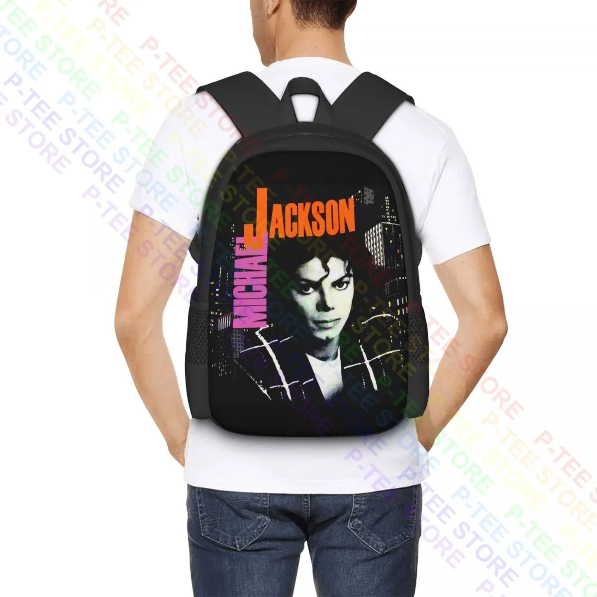 Michael jackson schlechte tour 1988. P-1171Backpack neueste Turner tasche mit großer Kapazität