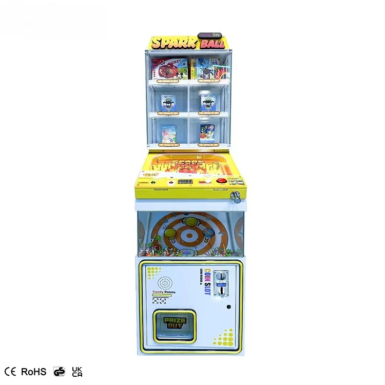 Direct Factory Pinball Machine Coin Operated Prize Games Arcade Game Dual Incentive Design Gift&candy Indoor Amusement for Sale