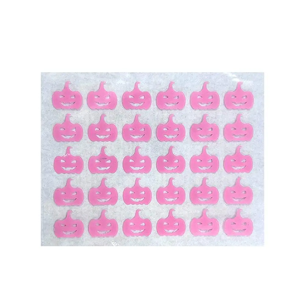 Halloween Pumpkin Head Colored Acne Patch Invisible Beauty Concealer Acne Pimple Remover Breathable Absorption Care Health C4P6