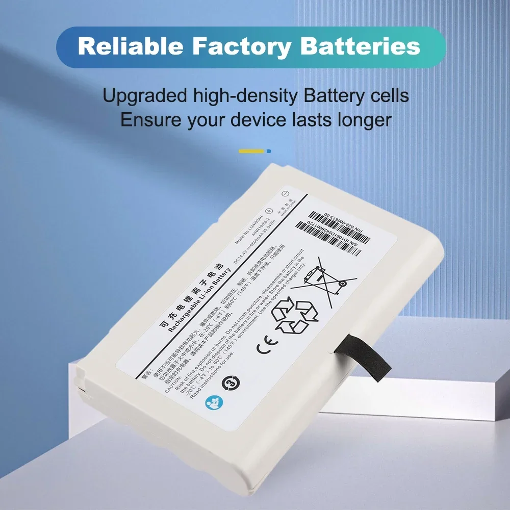 ETESBAY LI24I001H LI24I004H Battery For Mindray uMED20 Defibrillator / Monitor SV60 SV70 ME7 Consona N9 Ventilator
