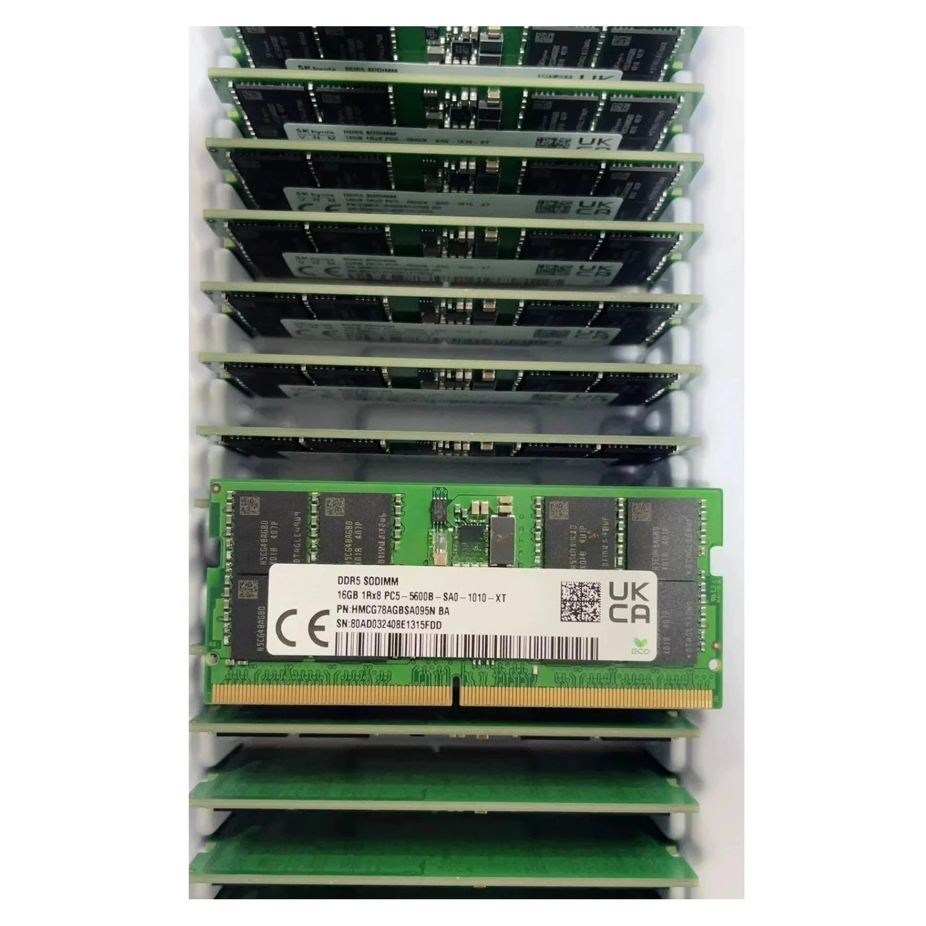 

For the new Hynix 16G 1RX8 PC5-5600B-S DDR5 notebook memory HMCG78AGBSA095N