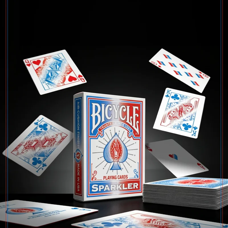 Bicycle Sparkler Playing Cards Deck USPCC Poker Collection Card Games Magic Tricks