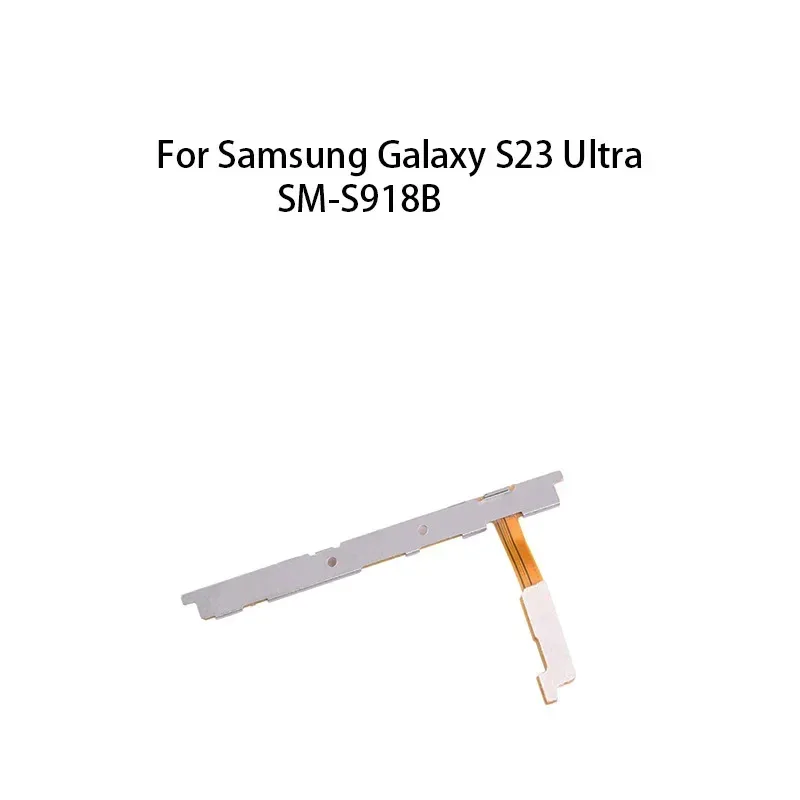 Power ON OFF Mute Switch Control Key Volume Button Flex Cable For Samsung Galaxy S23 Ultra SM-S918B