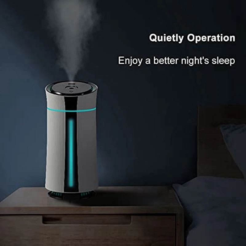 Bright Mist Humidifier Mini LED Decorative Reusable Quiet Professional Reusable Professional