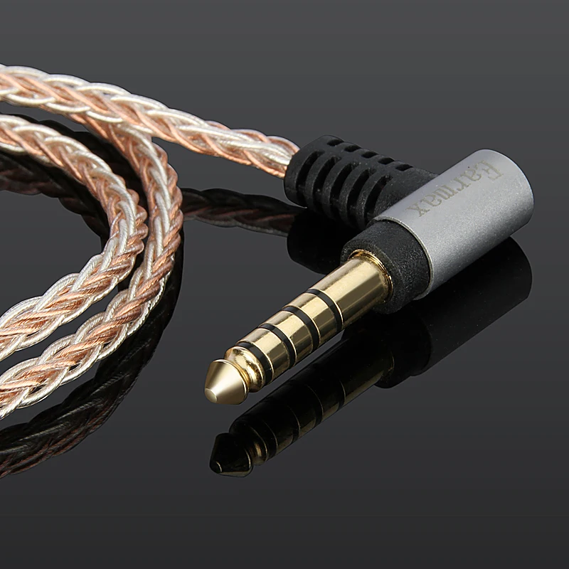 

4FT/6FT 7N 8core 3.5mm male to 4.4mm male BALANCED Upgrade OCC Silver Audio Cable -Universal