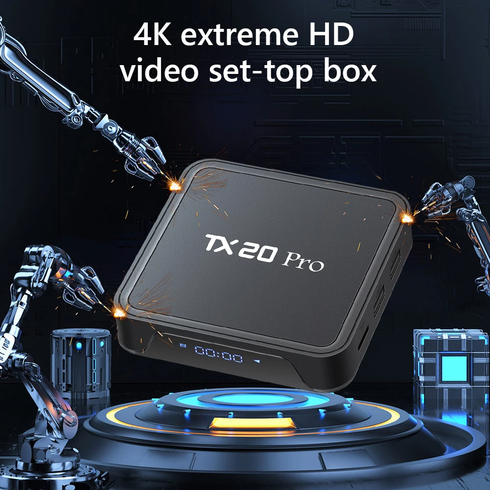 Android 15.0 Smart TV Box Allwinner H313 رباعي النواة 4K HD مشغل الوسائط المزدوج WIFI BT5.2 Android TV Box