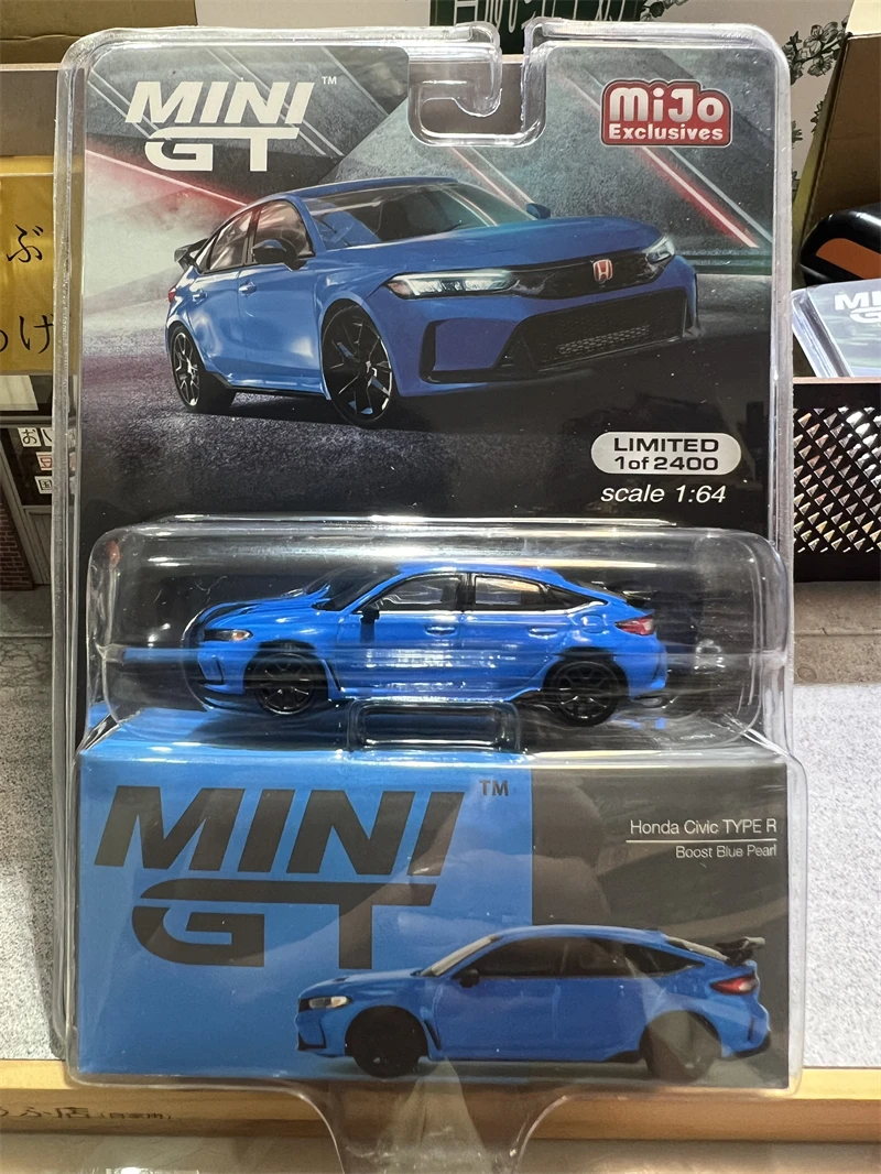 

Модель автомобиля TSM MINIGT 1/64 #637 civic R, литье под давлением, коллекция моделей автомобилей, подарки