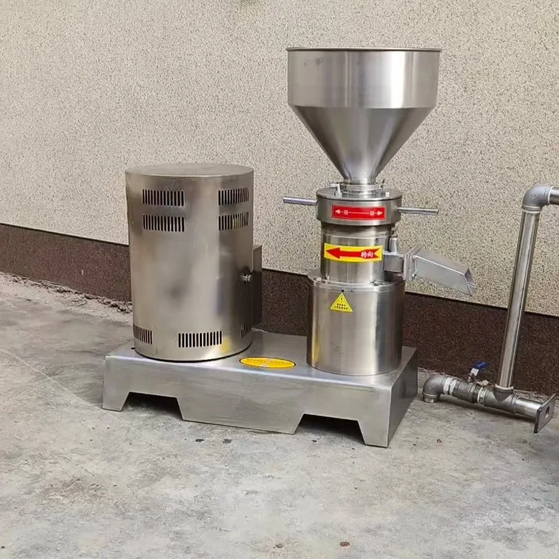 

(Customized for Sea Shipping) Small rice paste, sesame, chili, peanut butter grinder, sauce grinder, bone paste machine, colloid