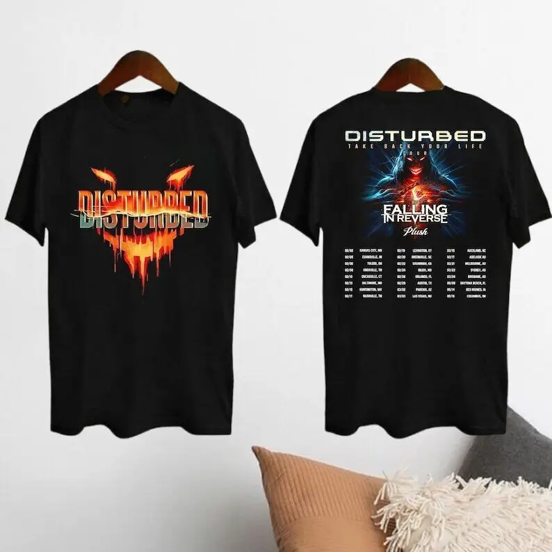 

Disturbed Take Back Your Life Tour 2024 Shirt, Disturbed Band Fan Gift