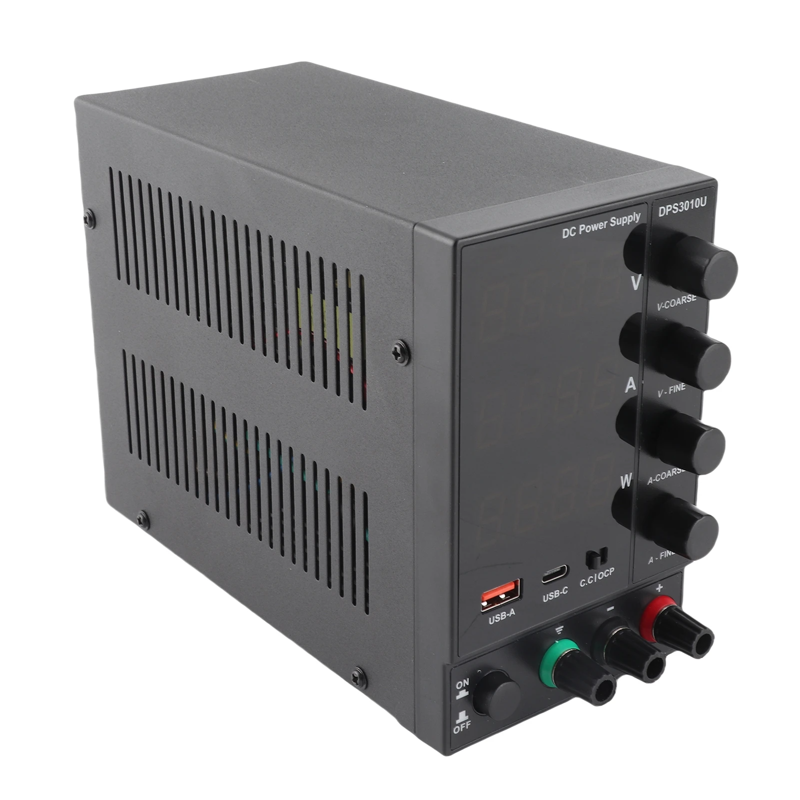 

0-30V 0-10A 300W Switching Mini Power Supply 4 Digits Display LED Adjustable Mini Power Supply Crocodile Clip Line Power Supply