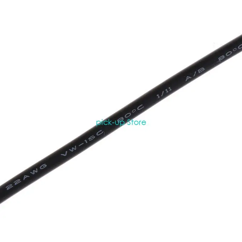 Q5wa pwm ventilador 5v USB 2.0 A Male a 3/4 pinos PC Fan Adaptinet Connector Cable 22AWG