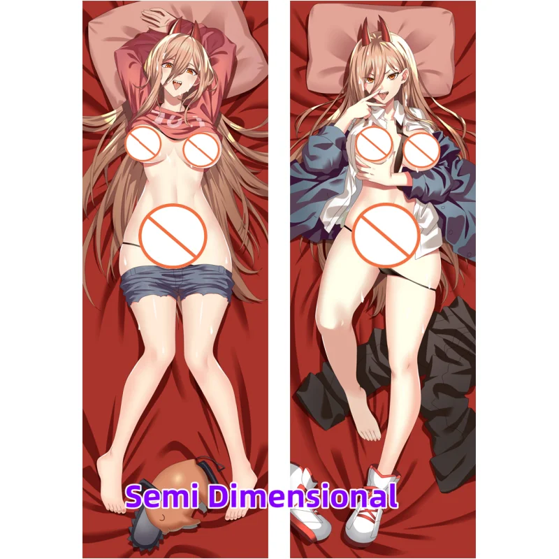 Dakimakura Anime Chainsaw Man Power Double-sided Print Of Life-size Body Pillowcase Gifts Can be Customized