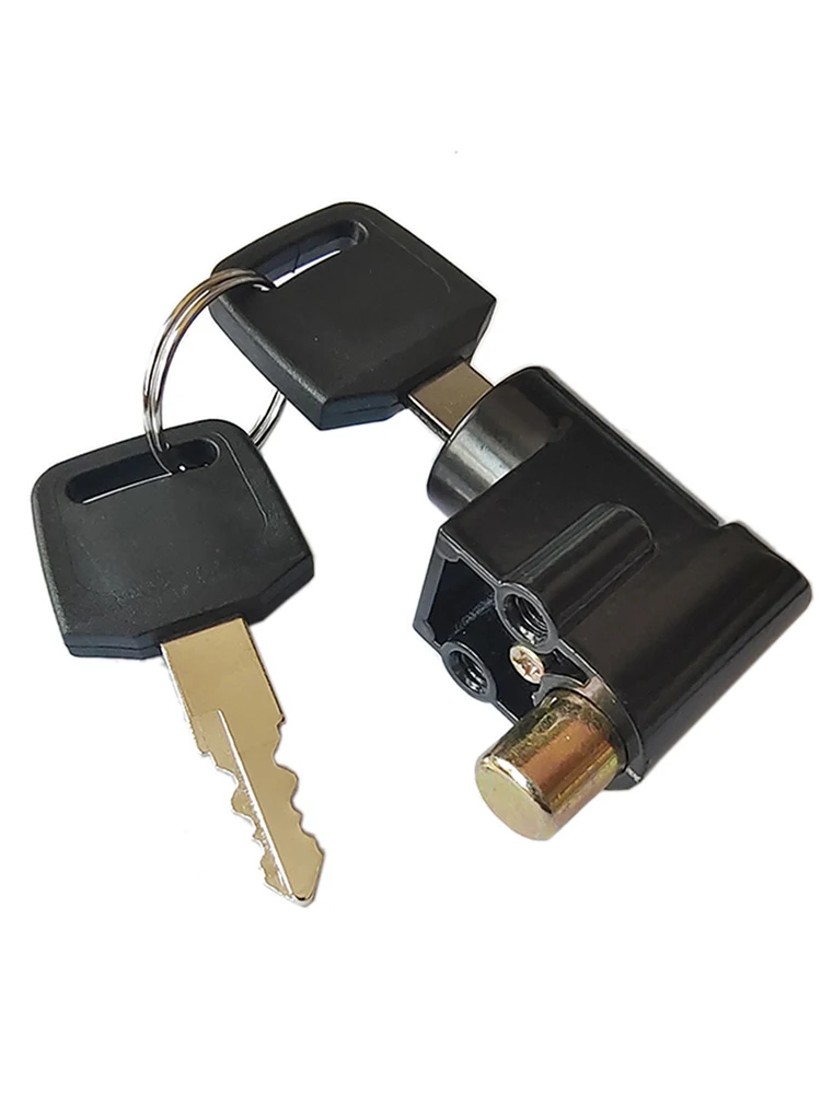 Elektrische Fiets E-Bike Elektrisch Voertuig Accu Box Lock Front Lock Big Head Lock Electric Voertuig Anti-Diefstal Lock Accu Lock Lock - afbeelding 2