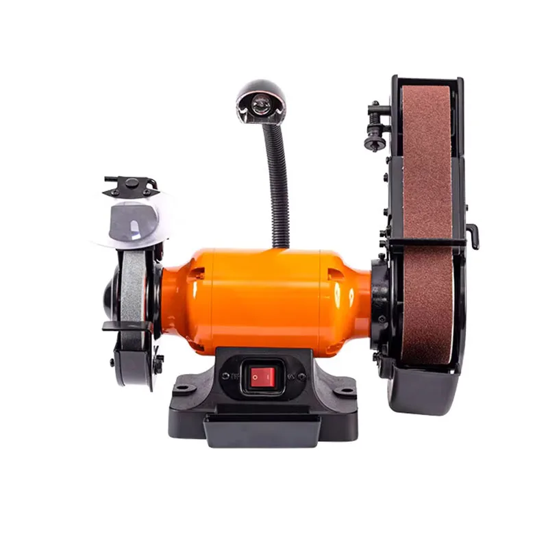 Electric Bench Grinder with Cast Iron Base Lightweight Design 20mm Wheel Thickness for Industrial & DIY Use 110/220V